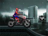 Человек паук на мотоцикле - Spiderman Rush