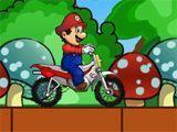 Марио на мотоцикле - Mario moto stunts