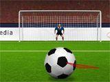 Пробить пенальти - Fussball penalty training